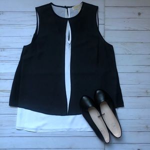 Black and white Michael Kors Blouse